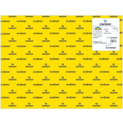 (C200403809) IRIS CARTULINA 50X65CM 250GR AMARILLO FLUOR -25U-