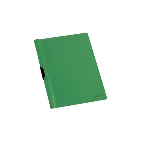 (90416) DOHE DOSSIER CLIP METALICO P.P. A4 30 HOJAS VERDE -8U-