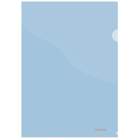(90419) DOHE DOSSIER UÑERO PP A4 AZUL BOLSA -8U-