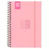 (633480226) FINOCAM AGENDA PARA ESTUDIANTES ESPIRAL E8 - 120X171MM SVH ROSA 2025-2026