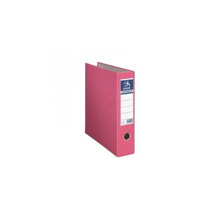 (90216) DOHE ARCHIVADOR PALANCA A4 LOMO ANCHO RADO CARTÓN FORRADO PP ROSA