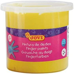 (56003) JOVI ESTUCHE 5 BOTES PINTURA DE DEDOS 125ML AMARILLO