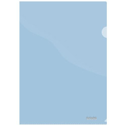 (90419) DOHE DOSSIER UÑERO PP A4 AZUL BOLSA -8U-