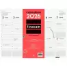 (780240026) FINOCAM VADE CALENDARIO ENCOLADO SOBREMESA 420X310MM SVV NEUTRO 2026