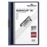 (220007) DURABLE CARPETA DOSSIER PINZA DURACLIP 30 AZUL OSCURO A4 -25U-