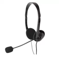 (MHS-123) GEMBIRD AURICULARES MHS-123 ESTÉREO CABLE USB CON MICRÓFONO FLEXIBLE AJUSTABLE JACK 3