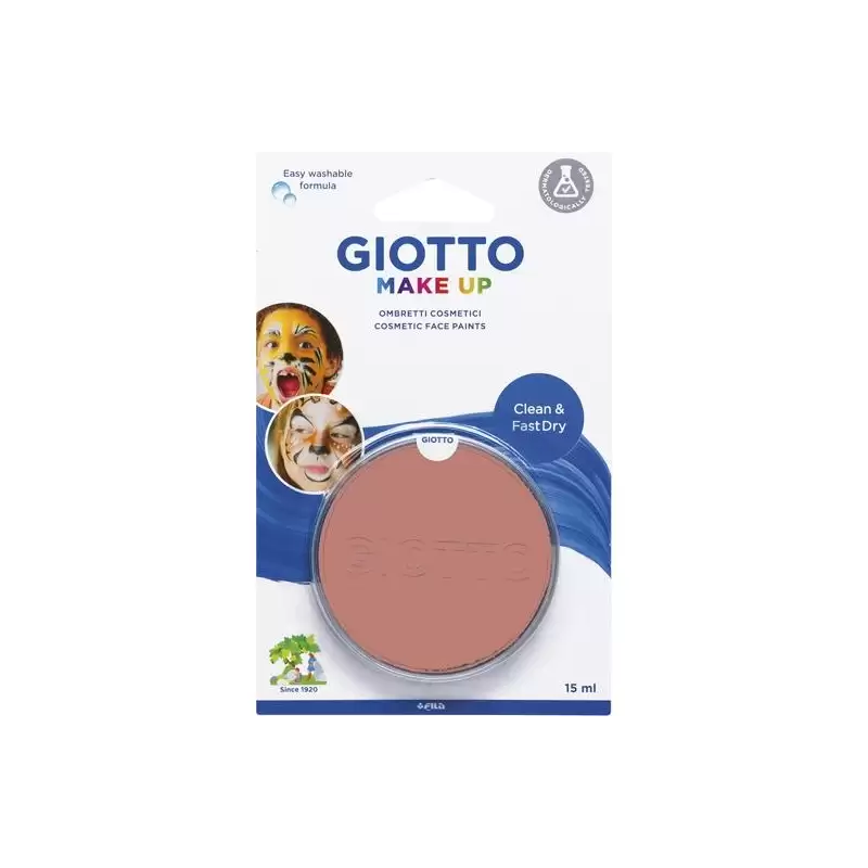 (F474911) GIOTTO PINTURA FACIAL INDIVIDUAL UNISEX PARA NIÑOS 15ML NARANJA -BLISTER-