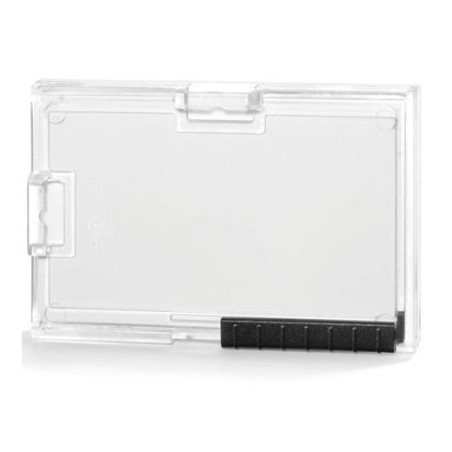 (892219) DURABLE IDENTIFICADOR PUSHBOX DUO SOPORTE PARA 1 TARJETAS 54X87MM PLÁSTICO TRANSPARENTE
