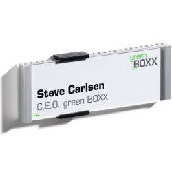 (480023) DURABLE IDENTIFICADOR PARA PUERTAS INFO SIGN PLACA DE 149X52