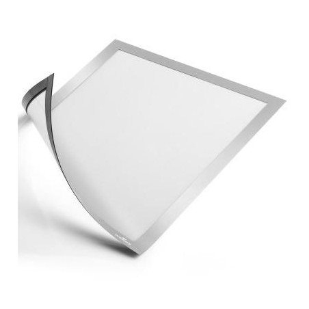 (486923) DURABLE MARCO INFORMATIVO MAGNETICO DURAFRAME A4 PLATA -5U-