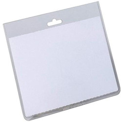 (813519) DURABLE PORTANOMBRES PARA IDENTIFICACIÓN 60X90MM PLÁSTICO TRANSPARENTE -20U-