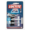 (9000100828239) LOCTITE SUPER ATTAK ADHESIVO INSTANTÁNEO MINI TRIO 3X1GR