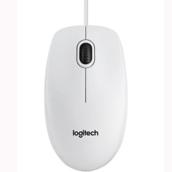 (910-003360) LOGITECH RATÓN B100 CABLE USB 800PPP AMBIDIESTRO 3 BOTONES BLANCO