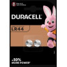 (950383) DURACELL PILA ALCALINA ESPECIAL LR44 DE BOTÓN 1