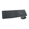 (920-007919) LOGITECH COMBO TECLADO + RATÓN MK235 INALÁMBRICO 2.4GHZ QWERTY ESPAÑOL NEGRO