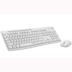 (920-009822) LOGITECH COMBO TECLADO + RATÓN MK295 INALÁMBRICO BLANCO