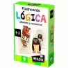 (130014912) HEADU FLASHCARDS LÓGICA MAMÁS Y CACHORROS MONTESSORI 1-3 AÑOS