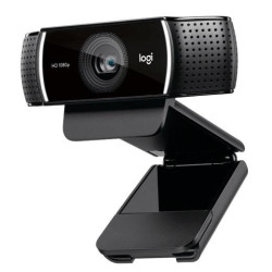 (960-001088) LOGITECH WEBCAM HD PRO STREAM C922 C/TRÍPODE MICRÓFONO INTEGRADO NEGRO