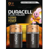 (940281) DURACELL PILAS PLUS POWER L2 DLR20 ALCALINAS D 1.5V PACK-2