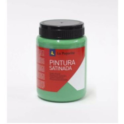 (110522) LA PAJARITA TÉMPERA ESCOLAR BOTE DE 35ML SATINADA VERDE VIVO L-17