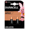 (940283) DURACELL PILAS ESPECIALES ALCALINAS MN21 LARGA DURACIÓN 12V BLISTER -2U-