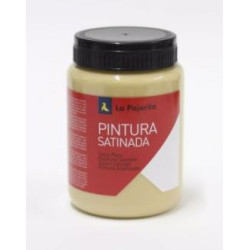 (111622) LA PAJARITA TÉMPERA ESCOLAR BOTE DE 35ML SATINADA AMARILLO SIENA CLARO L-04