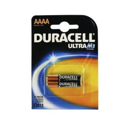 (DRB25002) DURACELL PILAS ULTRA POWER AAAA MX2500 1.5V BLISTER-2