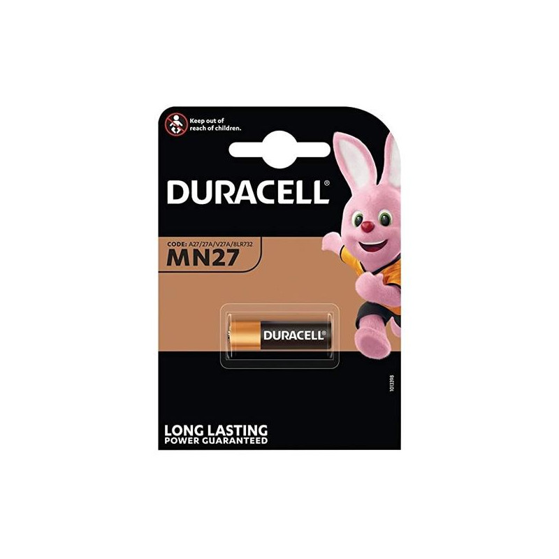 (DRB271) DURACELL PILAS ALCALINAS LR27 A27 12V BLISTER 1