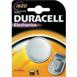 (DRB1620) DURACELL PILAS PLANAS DE LITIO 3V - CR1620 BLISTER 1 UNIDAD