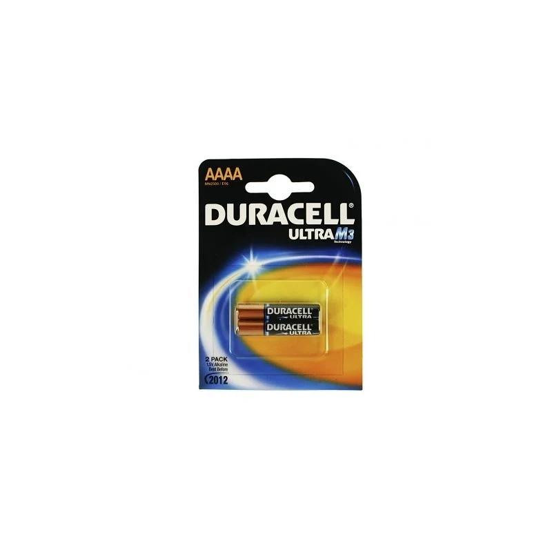 (DRB25002) DURACELL PILAS ULTRA POWER AAAA MX2500 1.5V BLISTER-2