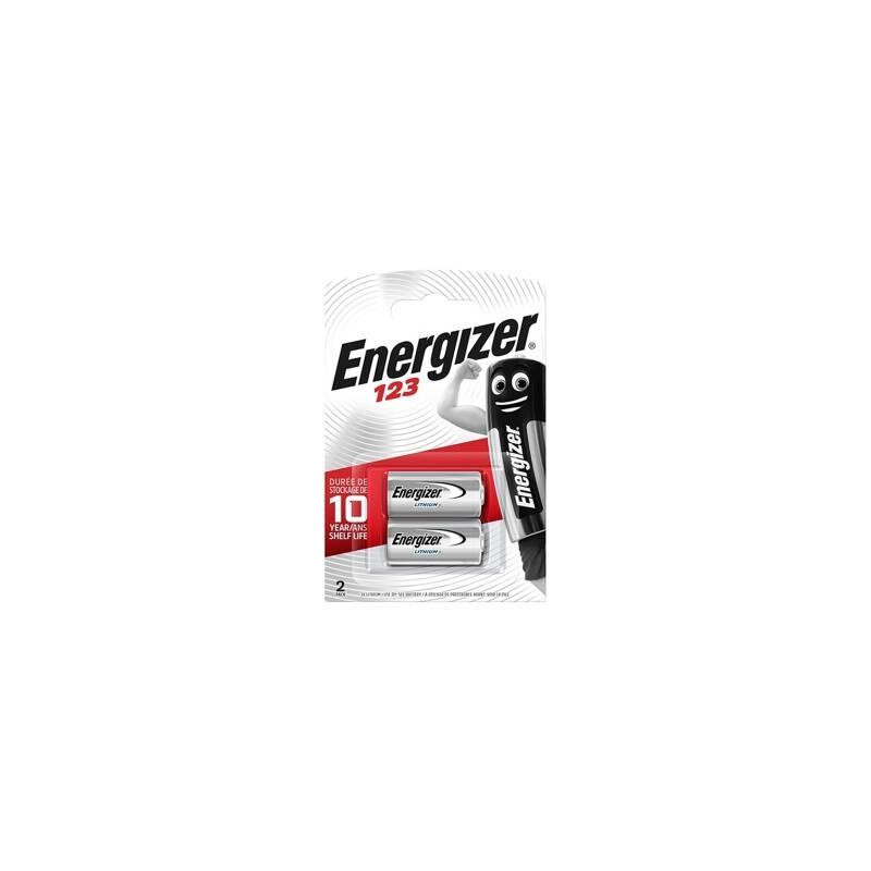 (EGBCR1232) ENERGIZER PILA LITIO FOTO CR123 3V BLISTER -2U-
