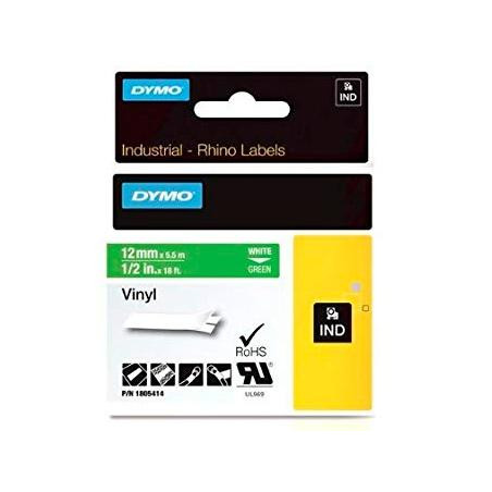 (1805414) DYMO RHINO CINTA DE ETIQUETAS INDUSTRIAL ADHESIVA ID1-12