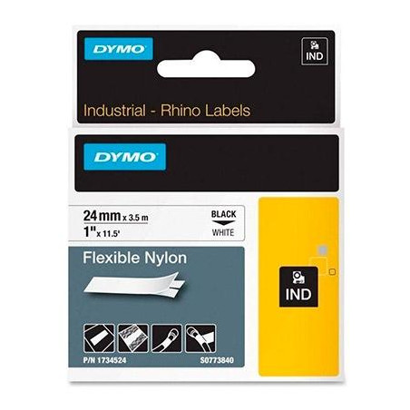 (1734524) DYMO RHINO CINTA DE ETIQUETAS INDUSTRIAL ADHESIVA ID1-24
