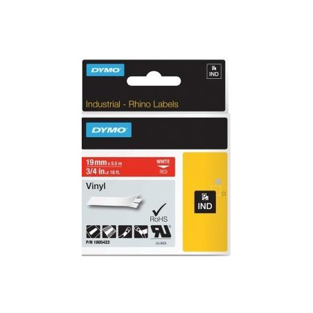 (1805422) DYMO RHINO CINTA DE ETIQUETAS INDUSTRIAL ADHESIVA ID1-19