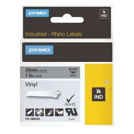 (1805435) DYMO RHINO CINTA DE ETIQUETAS INDUSTRIAL ADHESIVA ID1-12
