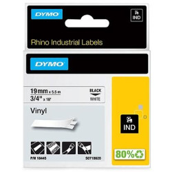 (18445) DYMO RHINO CINTA DE ETIQUETAS INDUSTRIAL ADHESIVA ID1-19