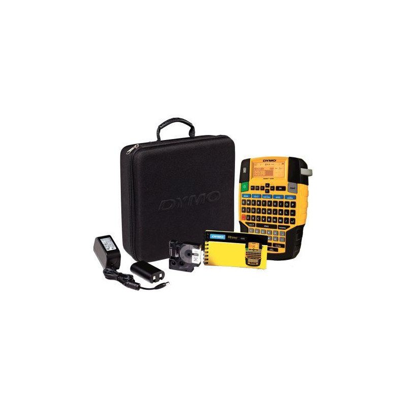 (1852995) DYMO RHINO IMPRESORA DE ETIQUETAS PORTÁTIL 4200 TECLADO QWERTY + CON MALETÍN