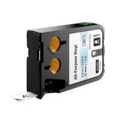 (1868741) DYMO CINTA DE TRANSFERENCIA TÉRMINA NEGRO SOBRE TRASLÚCIDO 12MMX7M VINILO