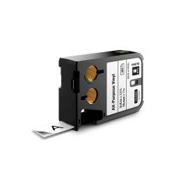 (1868752) DYMO CINTA XTL 1868752 VINILO TEXTO NEGRO SOBRE BLANCO 19MM
