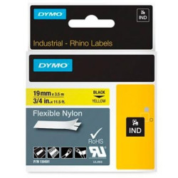 (18491) DYMO RHINO CINTA DE ETIQUETAS INDUSTRIAL ADHESIVA ID1-19