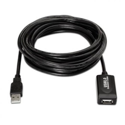 (A101-0020) AISENS CABLE EXTENSIÓN USB 2.0 PROLONGADOR CON AMPLIFICADOR