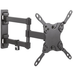 (WT42TSLE-011) AISENS SOPORTE DE PARED ECO GIRATORIO INCLINABLE 3 PIVOTES PARA TV/MONITOR 20KG 13"/42" NEGRO