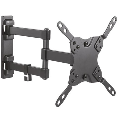 (WT42TSLE-011) AISENS SOPORTE DE PARED ECO GIRATORIO INCLINABLE 3 PIVOTES PARA TV/MONITOR 20KG 13"/42" NEGRO