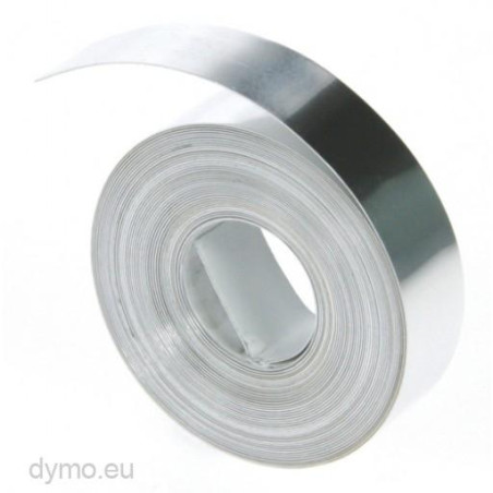 (32500) DYMO CINTA 32500 NO ADHESIVA DE ACERO INOXIDABLE PLATEADA 6.4X 12MM