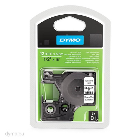 (S0718060) DYMO CINTA DE POLIESTER PERMANENTE D1 16959