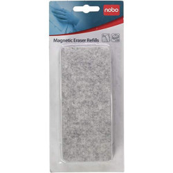 (34534497) NOBO RECAMBIO PARA BORRADOR MAGNÉTICO REF. 34533421 PACK DE 10UD