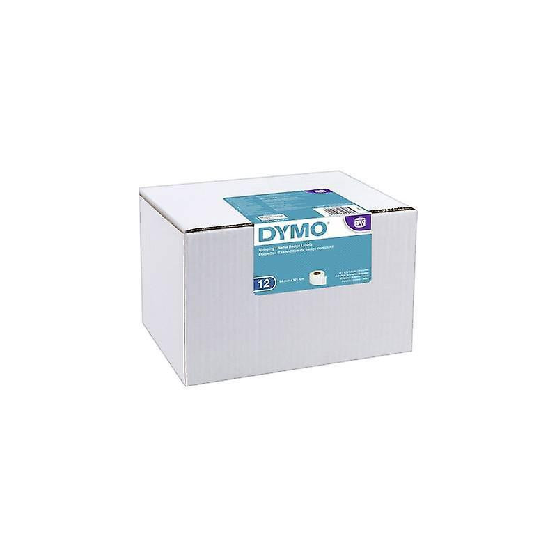 (S0722420) DYMO CINTA DE ETIQUETAS DE ENVÍO BLANCO DE 54X101MM (12 ROLLOS) PARA ROTULADORA LABELWRITER