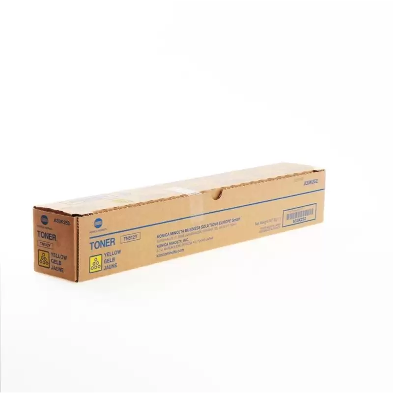 (A33K252) KONICA-MINOLTA TONER AMARILLO TN512Y C454/C554