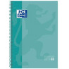 (400078125) OXFORD CUADERNO CLASSIC EUROPEANBOOK 1 WRITE&ERASE 80H A4+ 1 LINEA MICROPERFORADO T/EXTRADURA PACK 5 UD ICE MINT