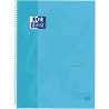(400107010) OXFORD CUADERNO EUROPEANBOOK 1 TOUCH WRITE&ERASE 80H A4+ 5X5MM MICROPERFORADO T/EXTRADURA AZUL PASTEL
